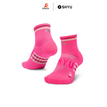 SHYU - Quarter Crew - Pink - Plum - Blush